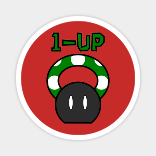 1-Up Mushroom Kettle Bell Magnet